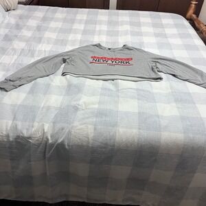Divide‎ By H&M Crop Power of Girls Grey Sweatshirt Size M